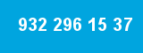 932 296 15 37 932 296 15 37